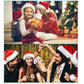 Christmas Santa Hat – Long Plush Holiday Hat for Adults & Kids