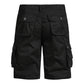 Men's Shorts Loose Large Size Multi-Pocket Overalls Summer Cotton Comfortable Nickel Pants Outdoor Casual Sports Beach Pants