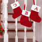 Christmas Socks Knitting Snowflake Letter Stocking Christmas Decoration For Home Xmas Tree Ornament Gift