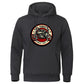 Men Hooded Biker Pullover. Hoody Warm Male Hip Hop Sportswear.