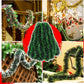 Green and White Christmas tinsel from 2 to 20 meters. For decorating a room or a Christmas tree.