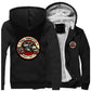 Men Hooded Biker Pullover. Hoody Warm Male Hip Hop Sportswear.