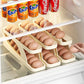 Auto-Roll Double-Layer Egg Holder for Fridge – Space-Saving Dispenser Eggs