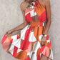 Sexy Backless Printed Mini Dress for Women – Summer Party Style